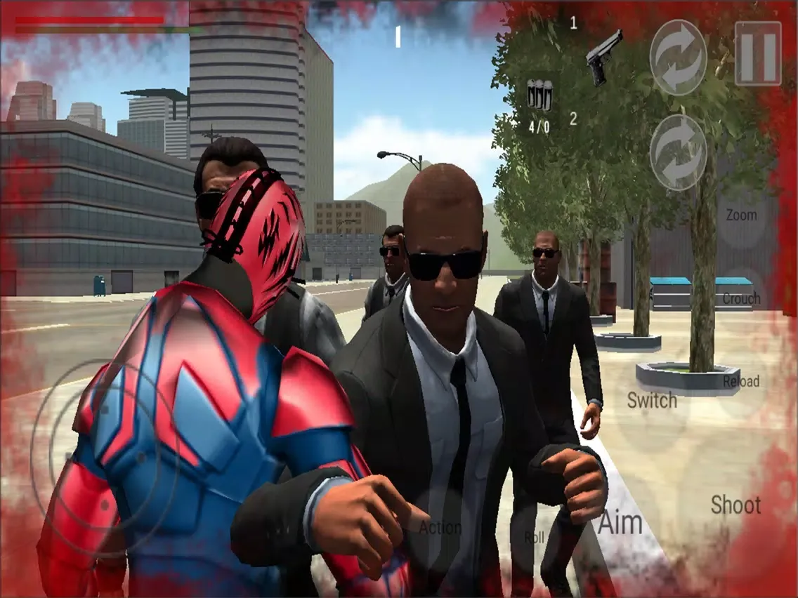 Tangkapan layar Great City War Crime : Mafia iPad 