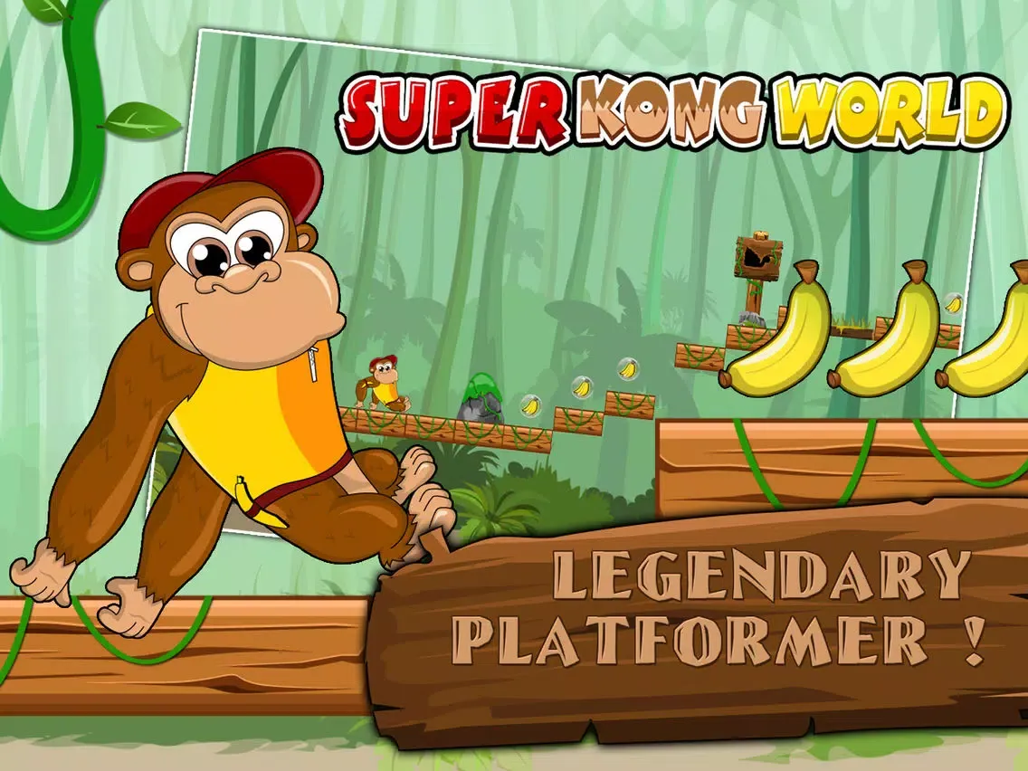 Super Kong World iPad  スクリーンショット