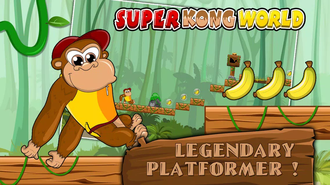 Capturas de pantalla de Super Kong World
