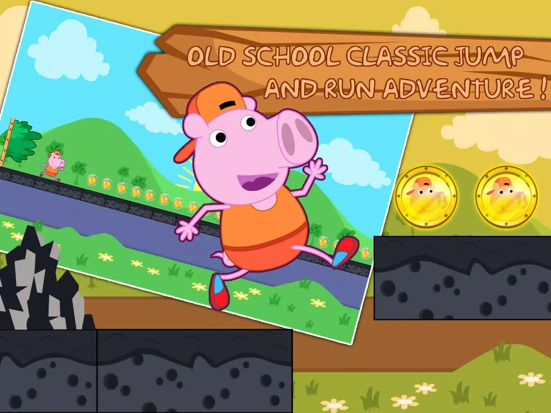 Screenshot di Super Piggy World iPad 