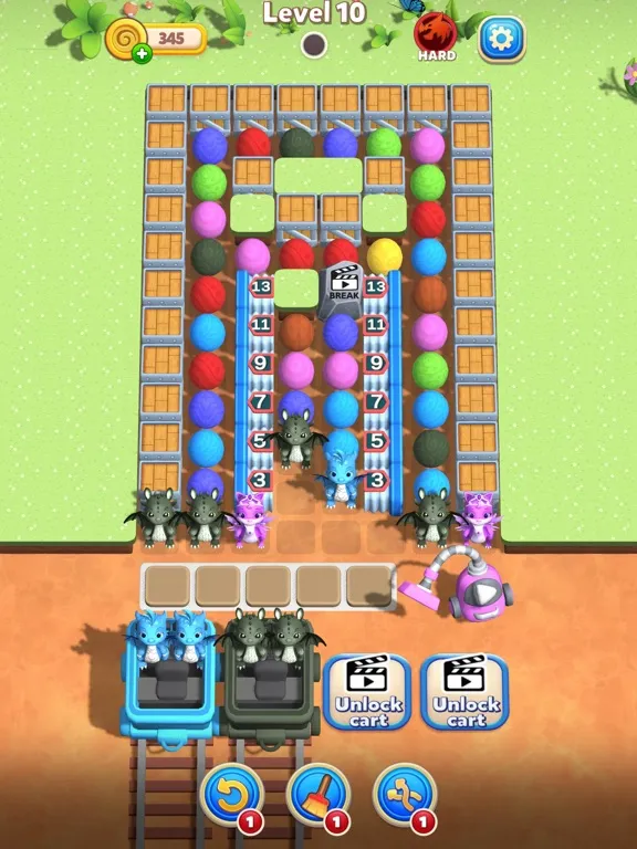 Dragon Match 3D iPad  Ekran Görüntüleri
