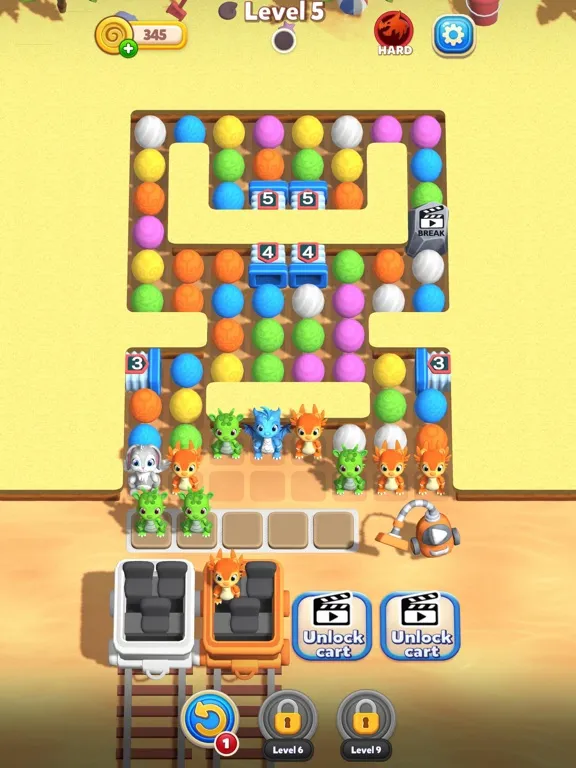 Dragon Match 3D iPad  Ekran Görüntüleri