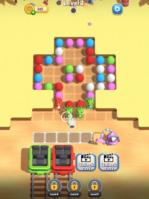 Dragon Match 3D iPad  Ekran Görüntüleri