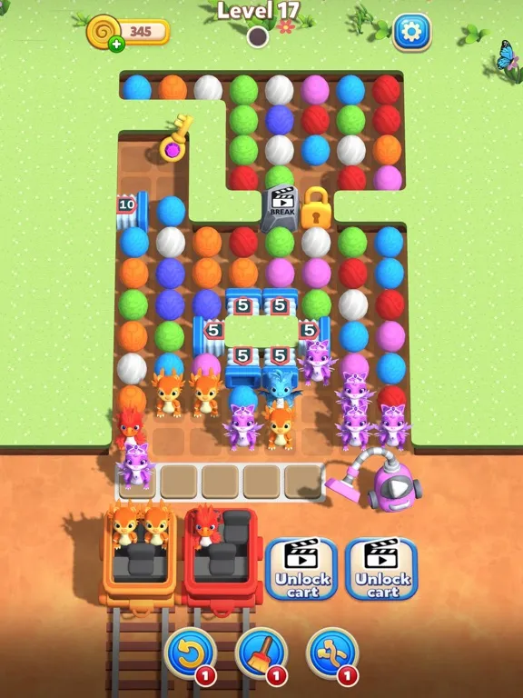 Dragon Match 3D iPad  Ekran Görüntüleri