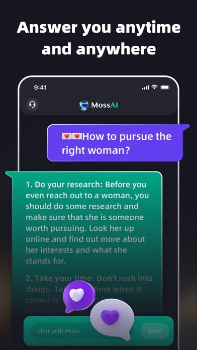 MossAI - AI Art & Chatbot スクリーンショット