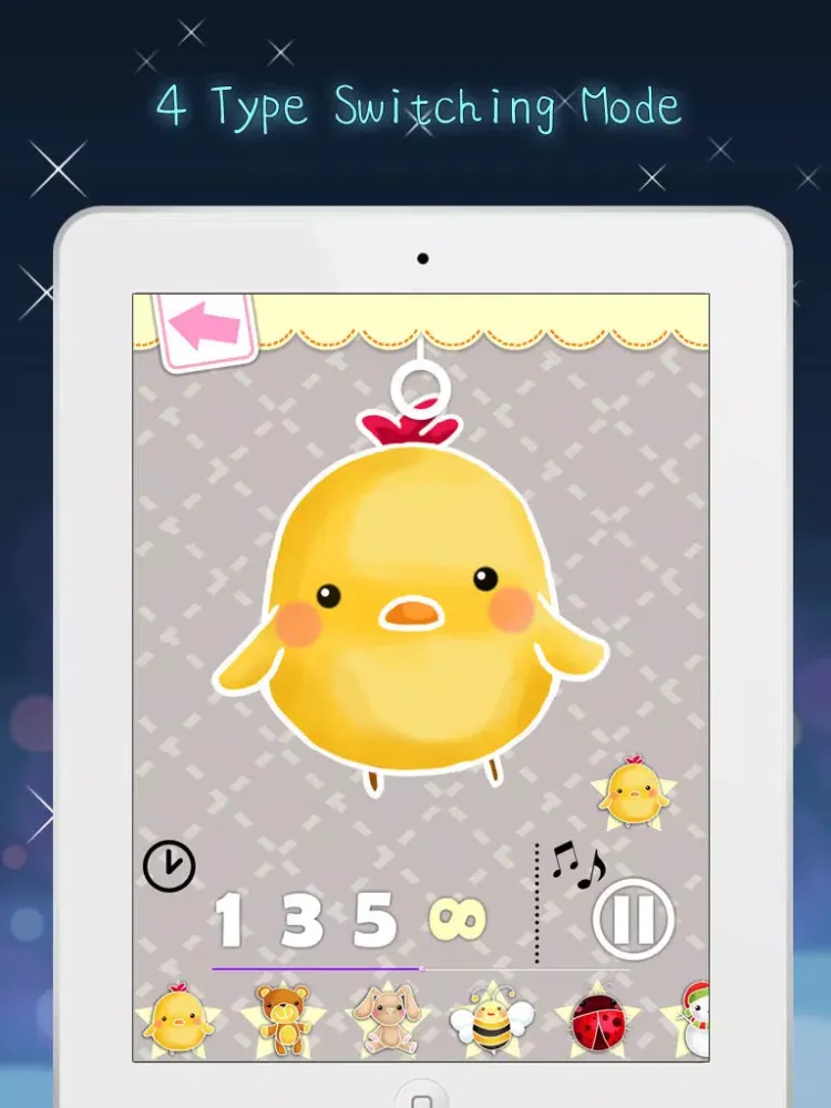Sweet Nighty Baby Music Box Lullabies HD ™ (100% iBabySitter) iPad  스크린샷