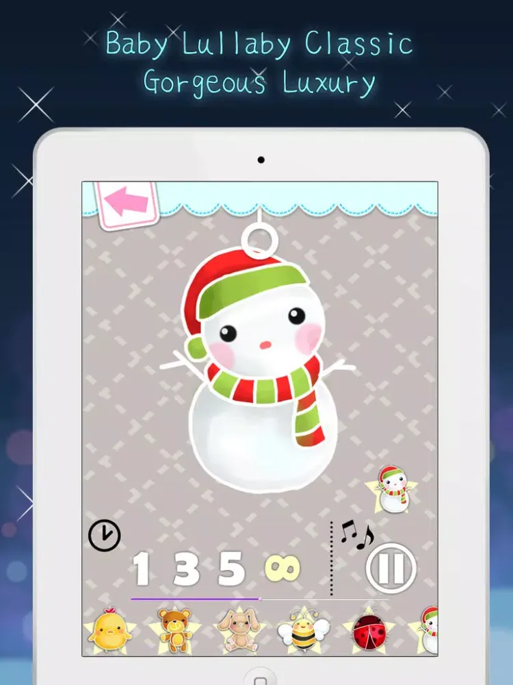 Sweet Nighty Baby Music Box Lullabies HD ™ (100% iBabySitter) iPad  스크린샷