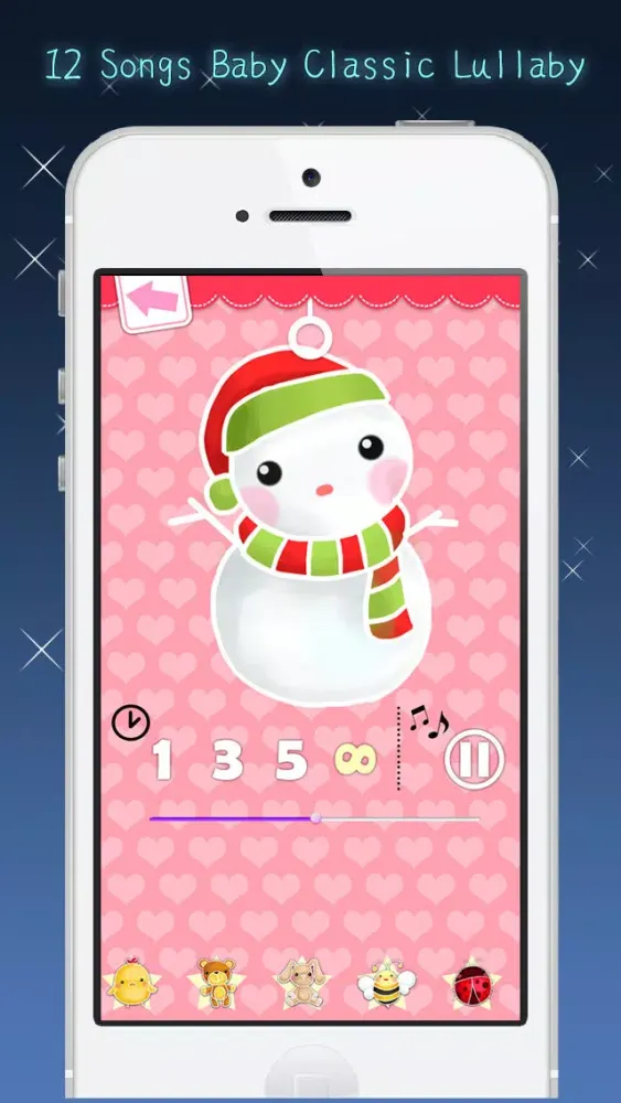 Sweet Nighty Baby Music Box Lullabies HD ™ (100% iBabySitter) 스크린샷