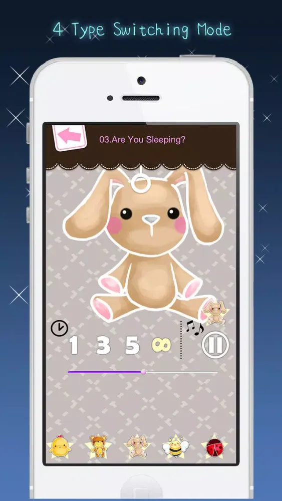 Sweet Nighty Baby Music Box Lullabies HD ™ (100% iBabySitter) 스크린샷