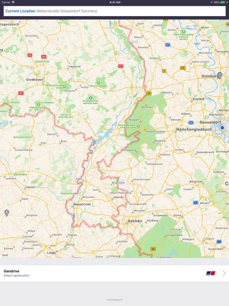 Скриншоты MTU Locator iPad 