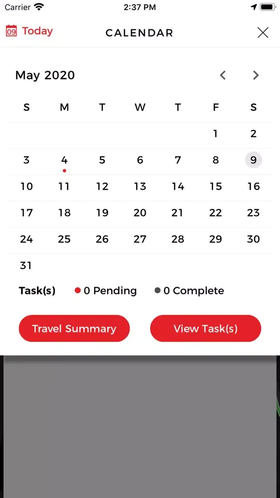 Tangkapan skrin To-GoGo Driver