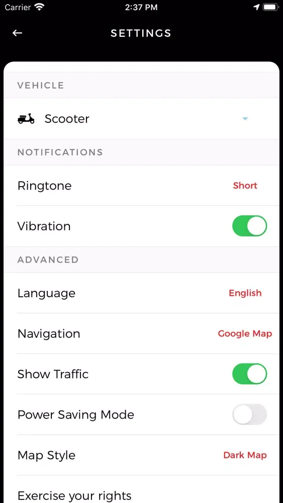 Tangkapan skrin To-GoGo Driver