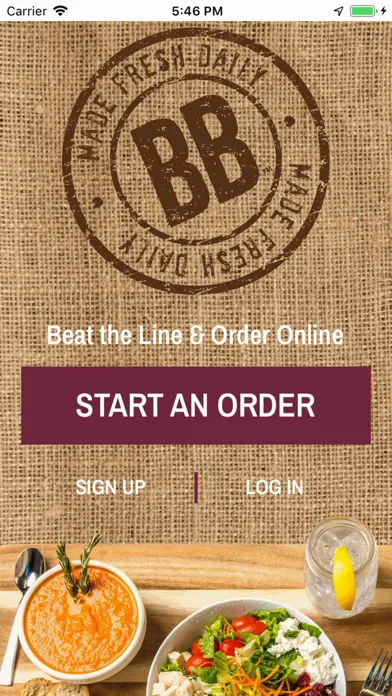 Capturas de pantalla de Brown Bag Order Ahead