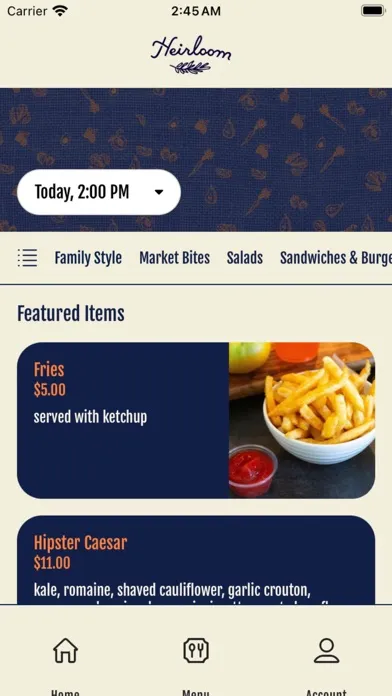 تصاویر Heirloom Eats
