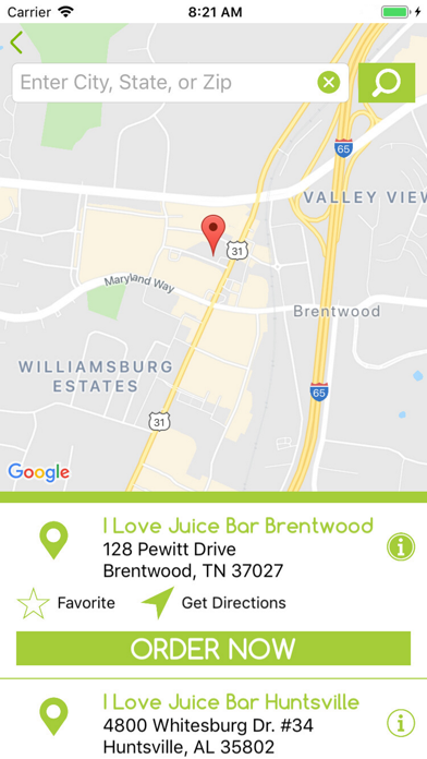 Screenshot di I Love Juice Bar