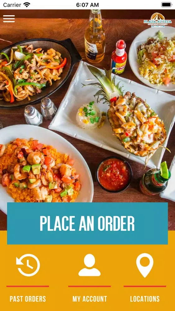 Capturas de pantalla de Plaza Azteca Mexican Food