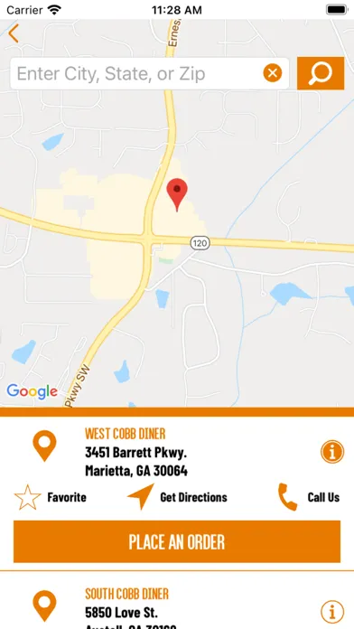 West Cobb Diner سکرین شاٹس