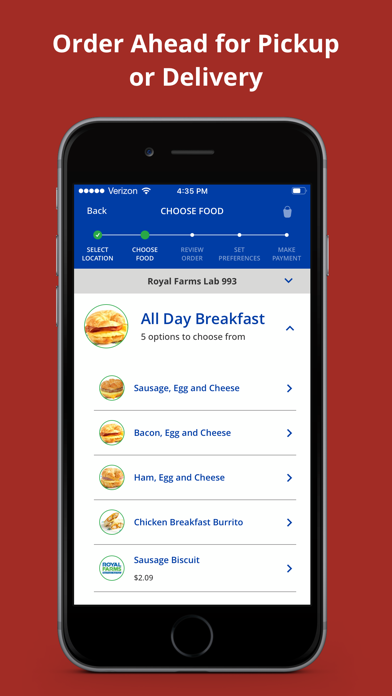 Royal Farms Rewards Ekran Görüntüleri