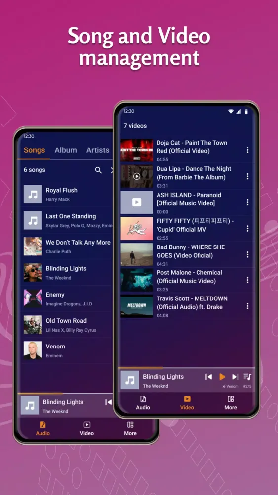 Music Player - Video Player Screenshots