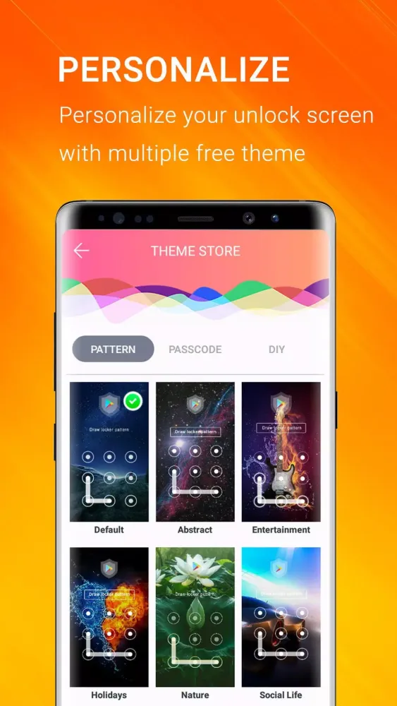 Applock Fingerprint سکرین شاٹس