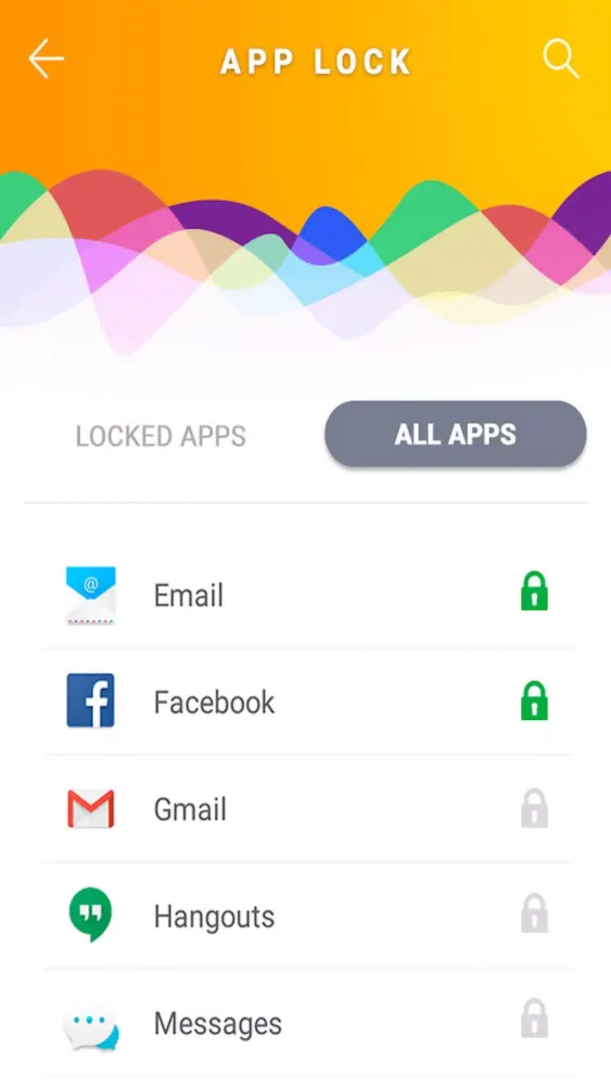 Captures d'écran de Applock - Vault