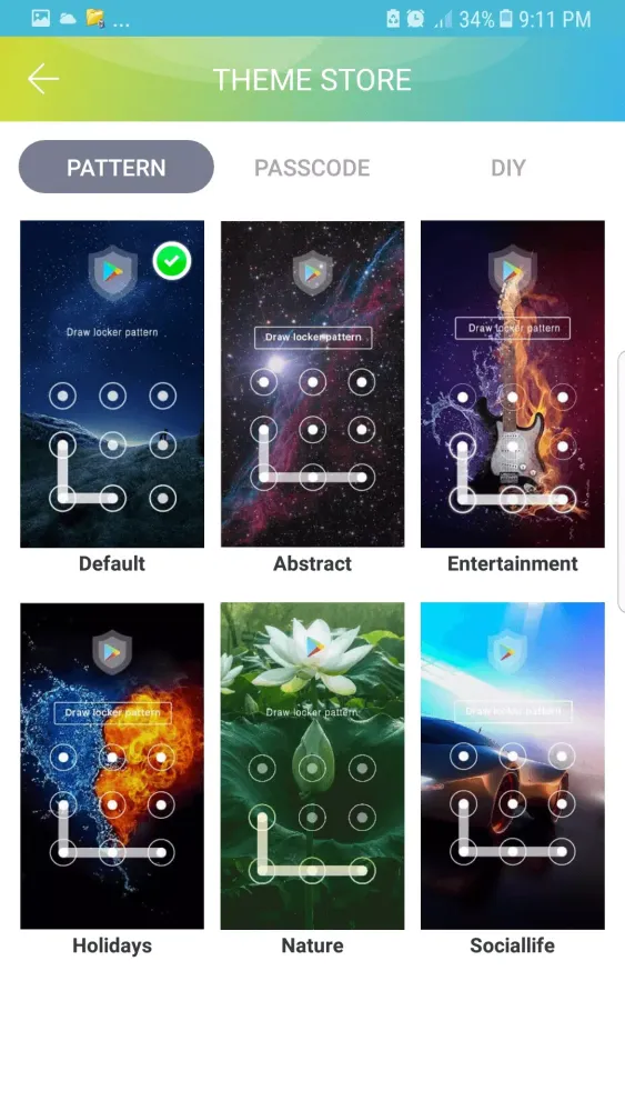 Captures d'écran de Applock - Vault