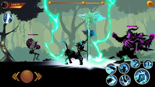Shadow fighter 2: Ninja games应用截图