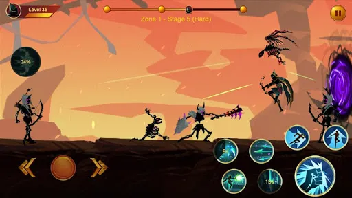 Shadow fighter 2: Ninja games应用截图