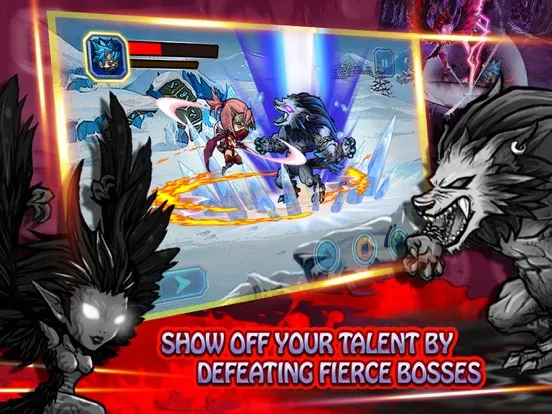 Ninja fight devil & monster iPad Screenshots