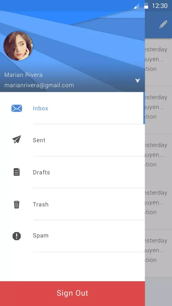 Email Screenshots