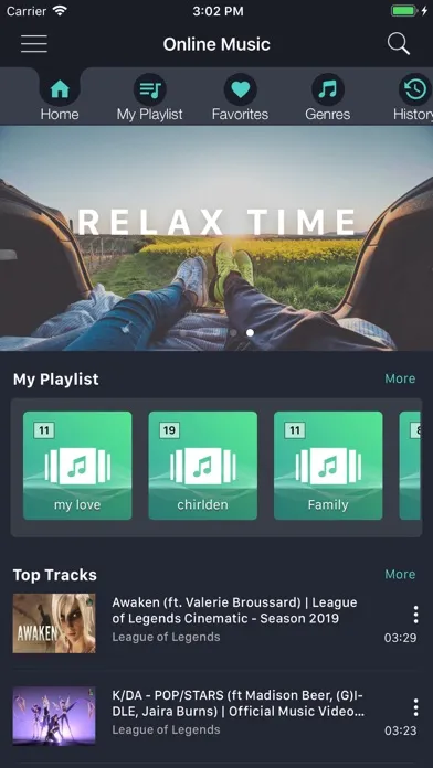 Скриншоты MusicOZ: Music player