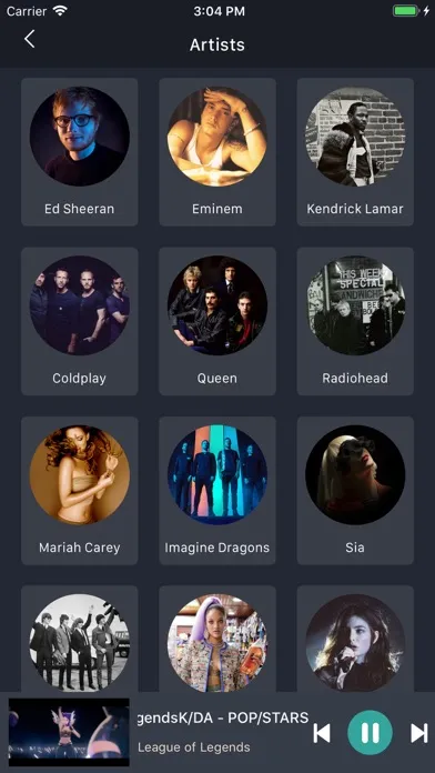 Скриншоты MusicOZ: Music player