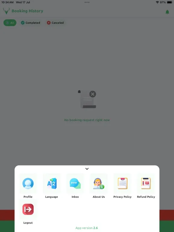 Toil Service iPad  Ekran Görüntüleri