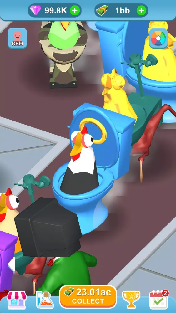 Toilet Chicken Screenshots