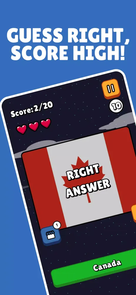 Guess Flags Screenshots