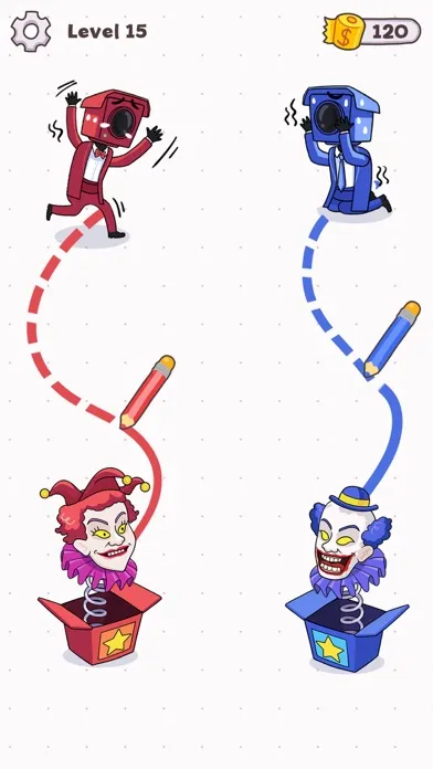 Capturas de tela do Monster Run: Draw Rush