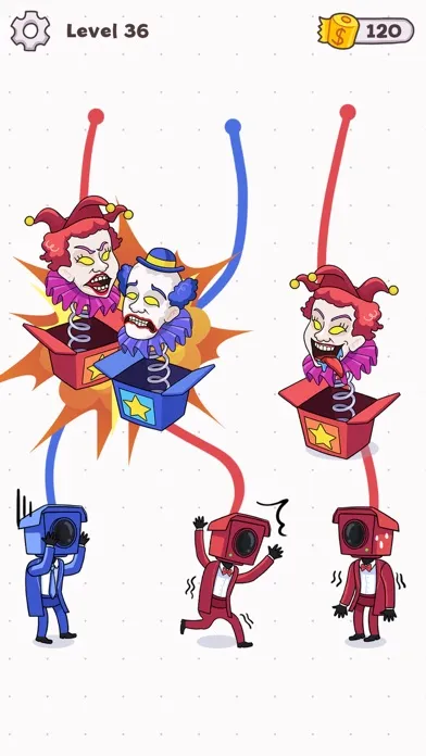 Capturas de tela do Monster Run: Draw Rush