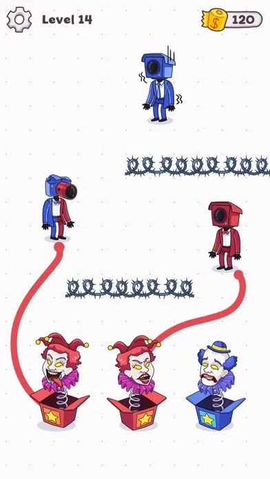 Capturas de tela do Monster Run: Draw Rush