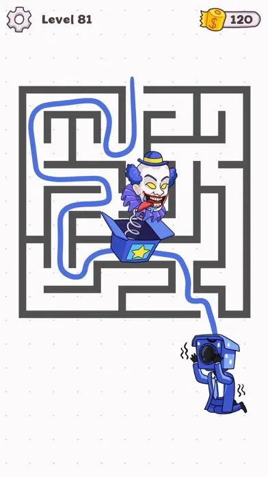 Capturas de tela do Monster Run: Draw Rush
