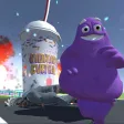 grimace shake: road battle