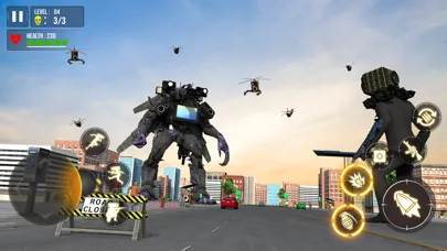 Capturas de pantalla de Toilet Rope Monster Game 3D