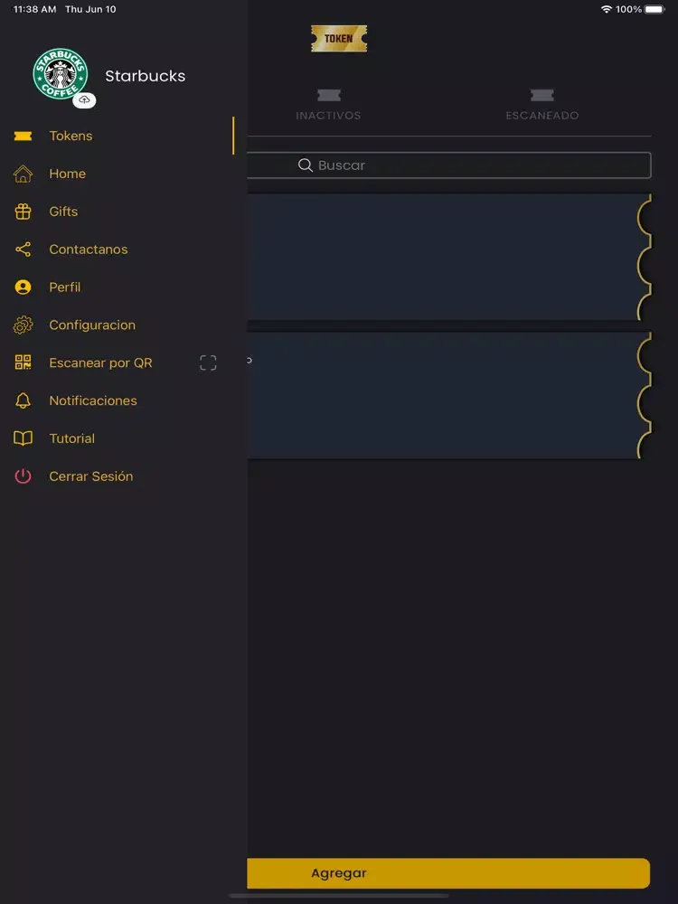 Token Negocios iPad 应用截图
