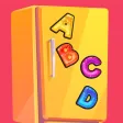 English Letters Fridge