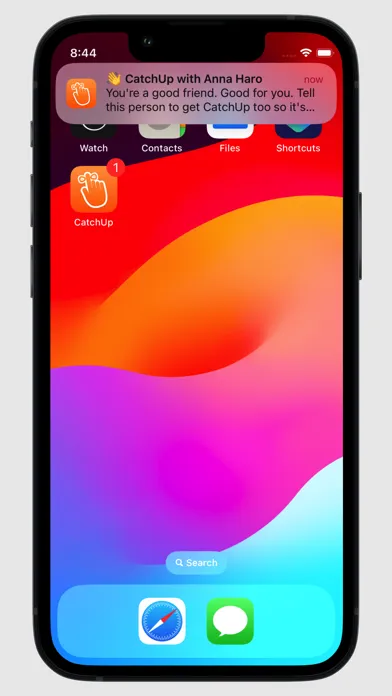 Capturas de tela do CatchUp - Keep in Touch