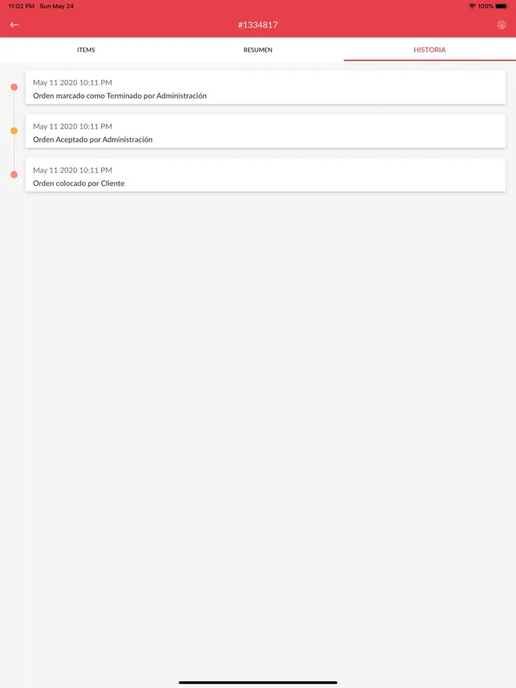 Скриншоты TOKI Merchant iPad 