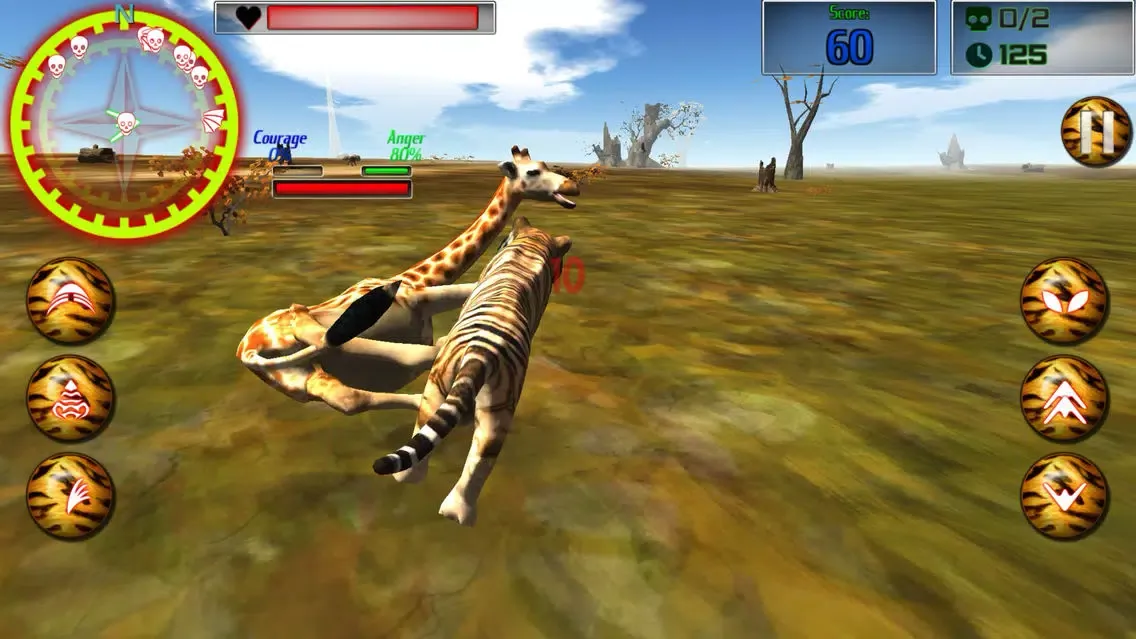 Скриншоты Safari Animals: Scary Tiger