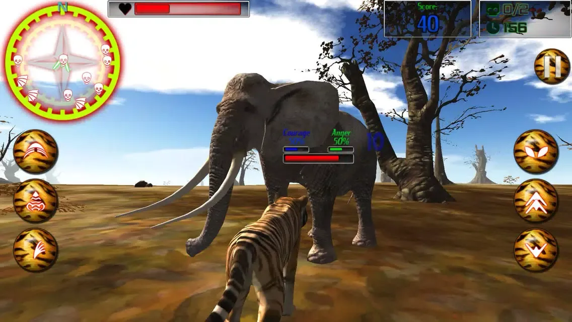 Скриншоты Safari Animals: Scary Tiger