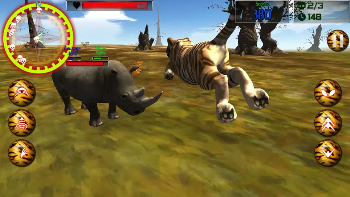 Скриншоты Safari Animals: Scary Tiger