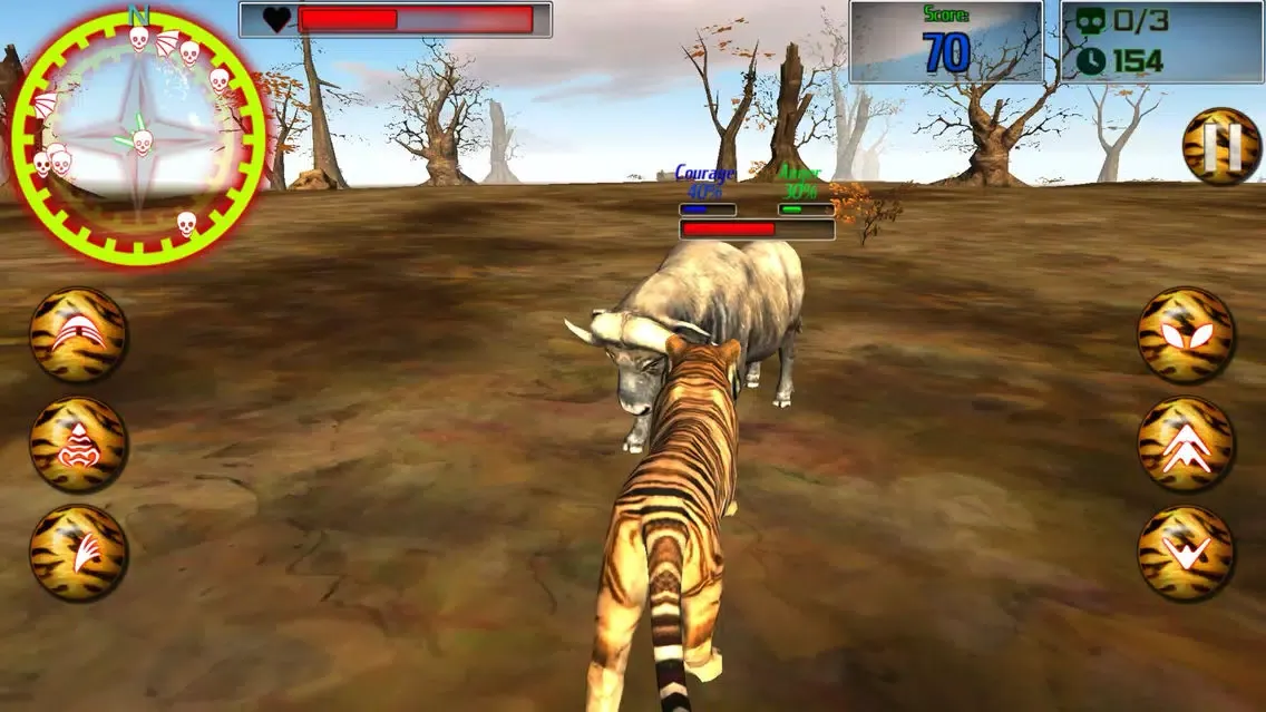Скриншоты Safari Animals: Scary Tiger