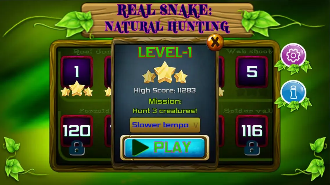 Captures d'écran de Real Snake: Natural Hunting